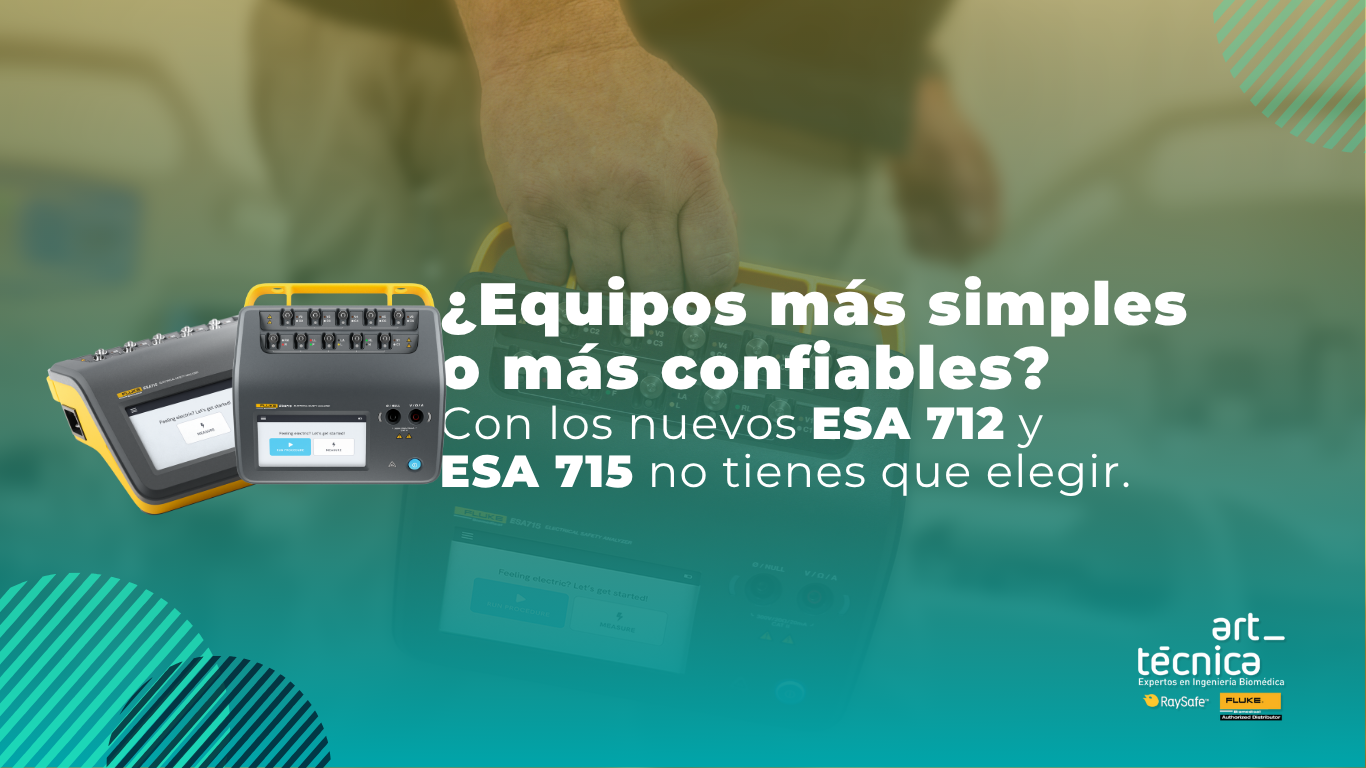 Diferencias entre ESA 712 y ESA 715 de Fluke Biomedical